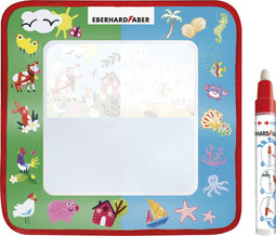 Eberhard Faber tekenmat - Aquafun - 32x32cm - incl. 1 stift - EF-524130