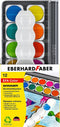 Eberhard Faber verfdoos - Winner - 12 kleuren - inclusief mengpalet - EF-578312