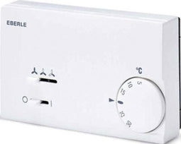 Eberle KLR-E Ruimtethermostaat H7.5xB12.75xD2.86cm Wit