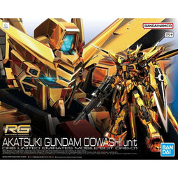 Verzamelfiguur Bandai RG 1/144 AKATSUKI GUNDAM OOWASHI unit Plastic Animatie en anime
