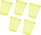 Set van 160 maatbekertjes - 30 ml - schaalverdeling - geel (160 stuks)