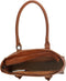 Hide & Stitches Golden Gate - Shopper - Runderleer met vakken - Bruin