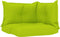 vidaXL - Palletkussens - 3 - st - stof - heldergroen