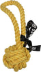 Ebi - Speelgoed Voor Dieren - Hond - 'are You Knots' Bal Met Lus 28cm Geel - 1st