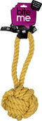 Ebi - Speelgoed Voor Dieren - Hond - 'are You Knots' Bal Met Lus 28cm Geel - 1st