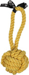 Ebi - Speelgoed Voor Dieren - Hond - 'are You Knots' Bal Met Lus 28cm Geel - 1st