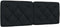 vidaXL - Hoofdbordkussen - 120 - cm - stof - zwart