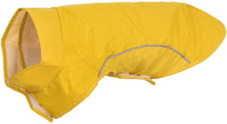 vidaXL - Hondenregenjas - met - reflecterende - strips - polyester - geel - XS
