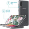iMoshion Hoesje Geschikt voor Samsung Galaxy A30s / A50 Hoesje Siliconen - iMoshion Design hoesje - Groen / Roze / Tropical Jungle