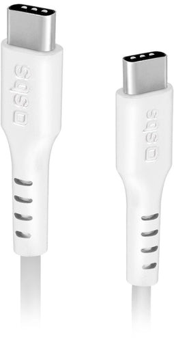 SBS TECABLETCC20W - USB-C Kabel - 1,5 m - 480 Mbit/s - Wit