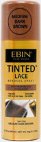 EBIN Tinted Lace Aerosol Spray - Medium Dark Brown 80ml
