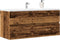 vidaXL - Wastafelkast - 100x38,5x45 - cm - bewerkt - hout - oud - houtkleurig