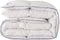 Zydante® Apres Ski® Microvezel dekbed - 200x220 cm - Warmteklasse 1 - Wit & Blauw