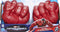 Hasbro Captain America: Brave New World - Speelgoed grijpvuisten - 2 handschoenen - Rood (2 stuks)