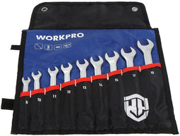 Combinatiesleutelset Workpro 9 Onderdelen