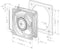 EBM Papst 4114 N/2H8P Axiaalventilator 24 V/DC 570 m³/h (l x b x h) 119 x 119 x 38 mm