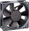 EBM Papst 8412 NGLV Axiaalventilator 12 V/DC 30 m³/h (l x b x h) 25.4 x 80 x 80 mm