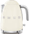 Smeg KLF03CREU - Waterkoker - 1,7L - Roestvrij staal - Mat zwart