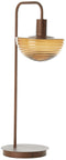 Light & Living Tafellamp Baylie - Donkerbruin - 30x20x61cm - Modern