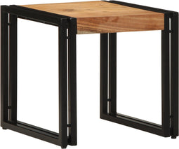 vidaXL - Koffietafel - 40x50x38 - cm - Massief - Acaciahout