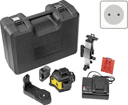 Stabila LAX 600, 12-V-System, 7-pcs (EU) Multilijnlaser Zelfnivellerend Reikwijdte (max.): 30 m