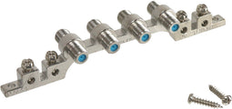 Wentronic 67006 - Kabel-combiner - F connector female/female - Zilver