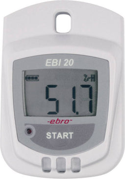 ebro EBI 20-TH1 Multidatalogger Te meten grootheid: Luchtvochtigheid, Temperatuur -30 tot +70 °C 0 tot 100 % Hrel