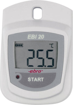 Ebro Temperatuur Datalogger Ebi 20-T1-Set Te Meten Grootheid: Temperatuur -30 Tot 70 °C