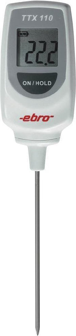 ebro TTX 110 Insteekthermometer (HACCP) Meetbereik temperatuur -50 tot 350 °C Sensortype T Conform HACCP