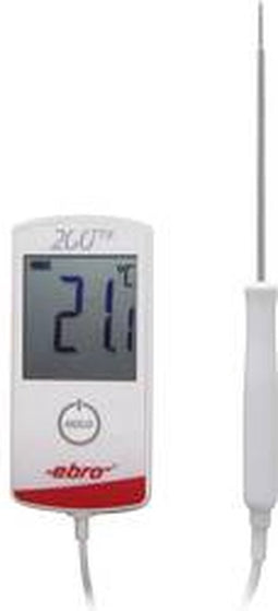 ebro TTX 200 Insteekthermometer (HACCP) Meetbereik temperatuur -30 tot +200 °C Conform HACCP, IP65