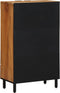 vidaXL - Highboard - 60x33x100 - cm - Massief - Acaciahout