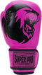 Super Pro Combat Gear Talent - Kickbokshandschoenen - 8 oz - Roze/Zwart