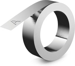 DYMO Rhino - Industriële Reliëfetiketten - 12mm x 4,8m - Niet klevende aluminium