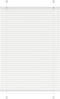 vidaXL - Plissé - rolgordijn - 100x100 - cm - stofbreedte - 99,4cm - polyester - wit