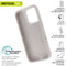Muvit for Change - Telefoonhoes - Eco-friendly - Nude