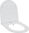 vidaXL - Snelle - Afneembare - WC-zitting - met - Zachte - Sluiting - Duroplast - Wit