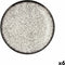 Platt tallrik Ariane Rock Keramisch Zwart (Ø 27 cm) (6 Stuks)