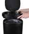 DESQ® Prullenbak 30 liter - Touch afvalbak - Onzichtbare afvalzakbevestiging - RVS - Binnenemmer - Softclose - Dutch Design - Zwart