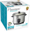 Bestron ARC180 - Rijstkoker met stoomer - 1.8 Liter 700W voor 8-10 Personen - Zilver