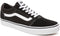 VANS MN Ward - Lage sneakers - Suède canvas - black/whit