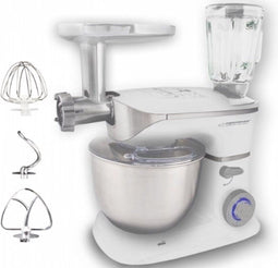 Esperanza EKM025 - Keuken Robot - 1000 W - 6 snelheden - Wit/Roestvrijstaal