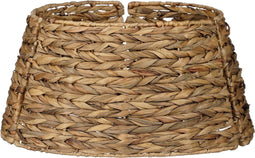 House of Seasons Kerstboomrok - Opvouwbaar H26 x Ø51 cm - Zeegras - Bruin