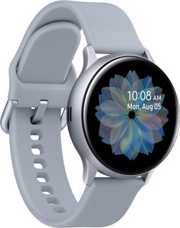 Samsung Galaxy Watch Active 2 - Smartwatch - 40mm LTE - Aluminium Zilver - Blauw