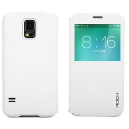 Rock S - Galaxy S5/S5 Plus - Flip Cover - Krasbestendig - Wit
