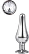 Dream Toys - Gleaming Love Silver Pleasure Plug - S