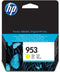 HP 953 - Inktcartridge - 9ml - Geel (700 pagina's)
