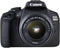 Canon EOS 2000D - Spiegelreflexcamera kit - 24,1 MP - 18-55mm f/3.5-5.6 DC-lens - Zwart