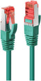LINDY 47752 RJ45 Netwerkkabel, patchkabel CAT 6 S/FTP 7.50 m Groen 1 stuk(s)