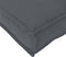 vidaXL - Ligbedkussen - voor - Rugleuning - Antraciet - 50x40x12 - cm - Oxford - Stof