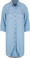 EXPRESSO Eldora dress - Casual Blouse - Maat 44 - Blauw denim